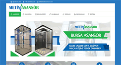 Desktop Screenshot of metinasansor.com