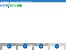 Tablet Screenshot of metinasansor.com